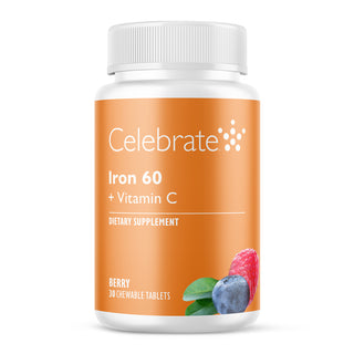 Ferro 60 mg + Vitamina C, Masticabile, Berry
