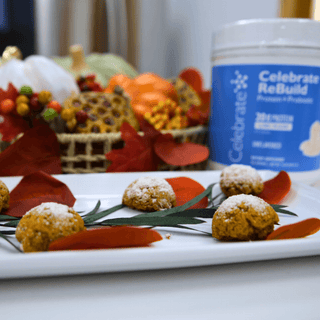 High Protein Pumpkin Muffin Tops