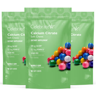 Calcium Citrate, Pâte à mâcher