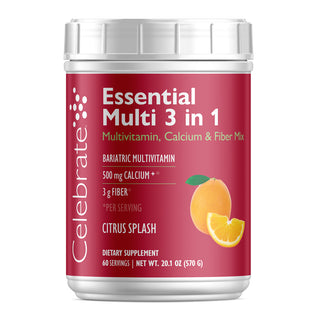 Essential Multi 3 in 1 Multivitaminico con Calcio Bere Miscela