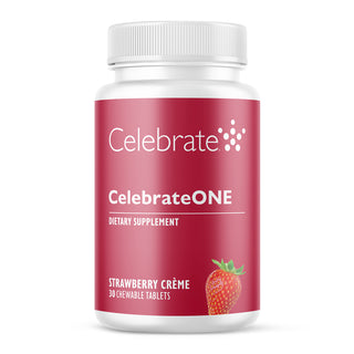 CelebrateONE Einmal täglich bariatrisches Multivitamin ohne Eisen, Kautabletten