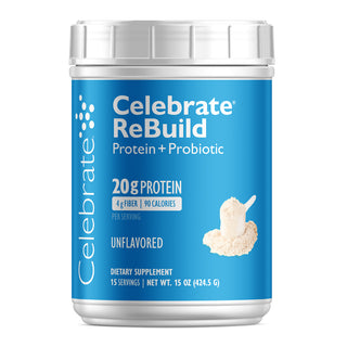 Celebrate® ReBuild Protéine + Probiotique, poudre