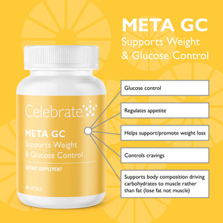 META GC Controllo del glucosio e supporto per la perdita di peso, capsule