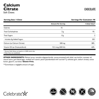 Kalziumzitrat, Kaubonbons / Soft Chews