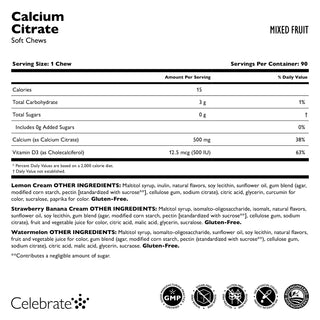 Kalziumzitrat, Kaubonbons / Soft Chews
