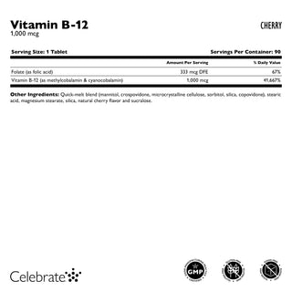 Vitamina B-12 Fusione rapida 