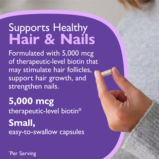 Biotin 5.000 mcg, Kapseln