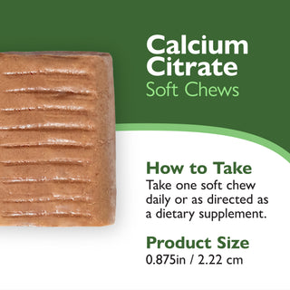 Calcium Citrate, Pâte à mâcher