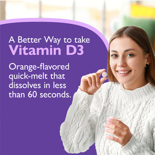 Vitamina D3 125mcg (5.000 UI), Fusione rapida, Orange