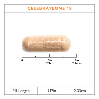 CelebrateONE 18 Once Daily Multivitamin Bariatrico con Ferro Capsule 