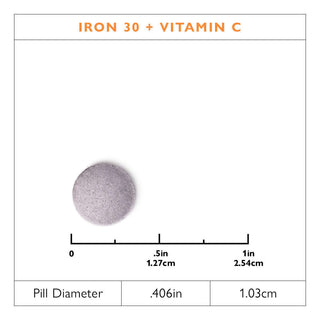 Ferro 30 mg + Vitamina C Non-Masticabile Tavoletta 