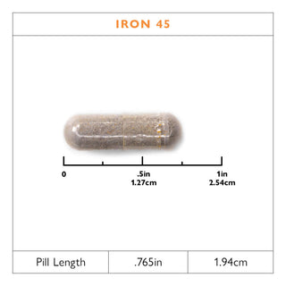 Iron 45 mg + Vitamin C, Capsules